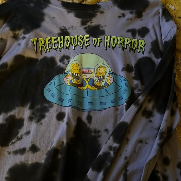 The Simpsons treehouse of horror long sleeve shirt - Picture 1 of 3